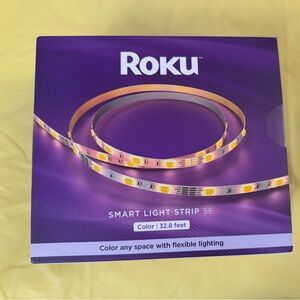 Roku Smart Light Strip SE - Purple and Gold